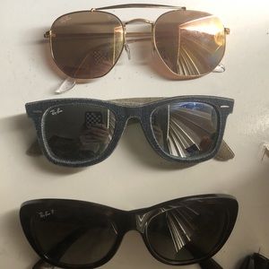 Ray bans! (3 pairs)